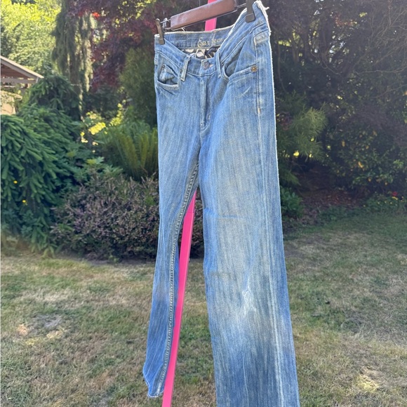 Earl Jeans Blue Boot Cut Denim Y2K women’s size 26 - Picture 2 of 8